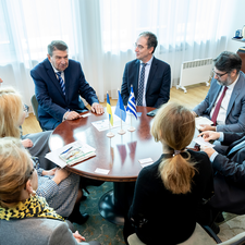 Visit of the Delegation of the Embassy of the Hellenic Republic in Ukraine to SUTE